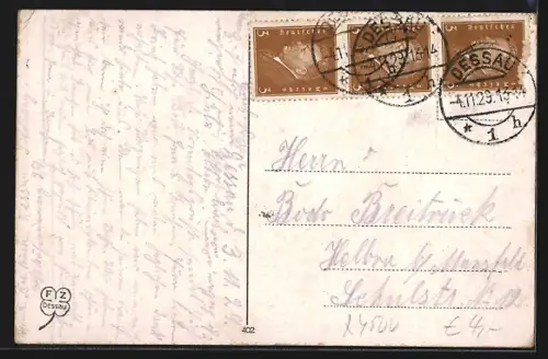 AK Dessau, Muldebrücke