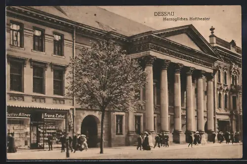 AK Dessau, Herzogliches Hoftheater