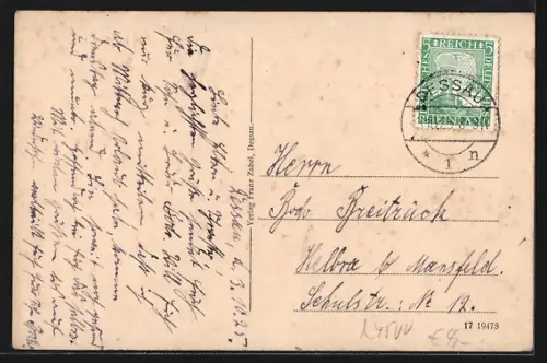 AK Dessau, Herzogliches Hoftheater