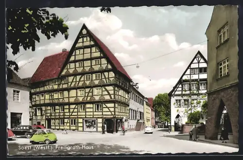 AK Soest /Westf., Freiligrath-Haus