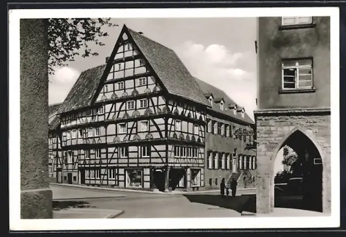 AK Soest in Westfalen, Freiligrath-Haus, Fachwerkhaus