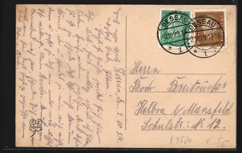 AK Dessau, Gesamtansicht