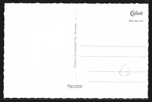 AK Brakel /Höxter, St. Annenkapelle, Nethebrücke, Landwirtschaftsschule, Kaiserbrunnen