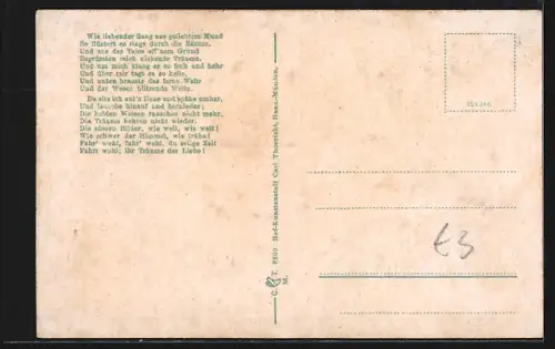 AK Höxter, Blick vom Felsenkeller auf Stadt, Weser und Brücke