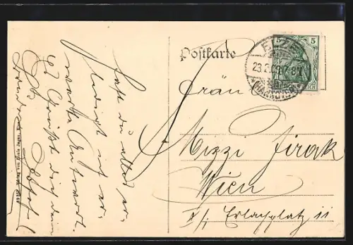 AK Elze i. Hann., Partie an der Saale