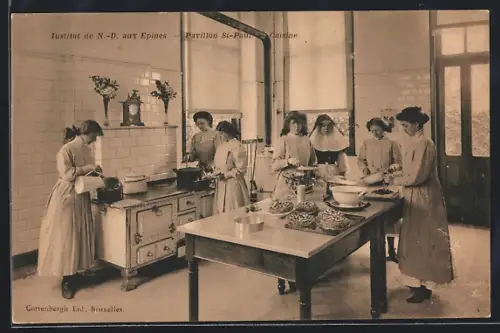 AK Eeklo, Institut de N.-D. aux Epines, Pavillon St-Paul, Cuisine