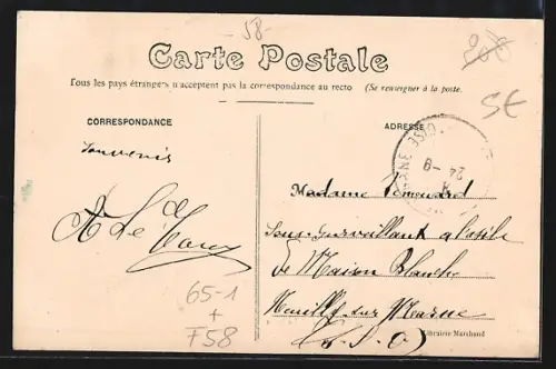 AK La Charité, La Gare, Bahnhof