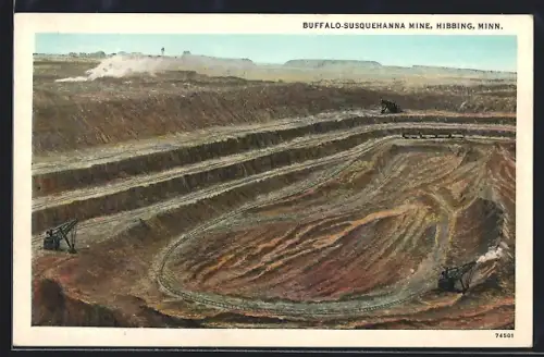 AK Hibbing, MN, Buffalo-Susquehanna Mine, Steinbruch