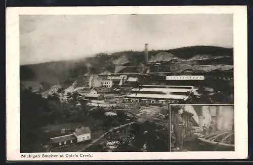 AK Cole`s Creek, MI, Michigan Smelter, Bergbau