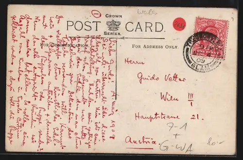 AK Treharris, Bergarbeiter vor einem öffentlichen Versammlungslokal, Bergbau