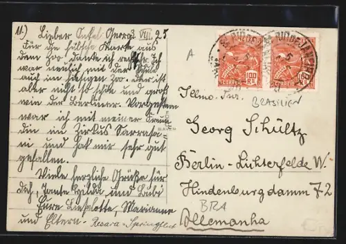 AK Rio de Janeiro, Resaca 1925