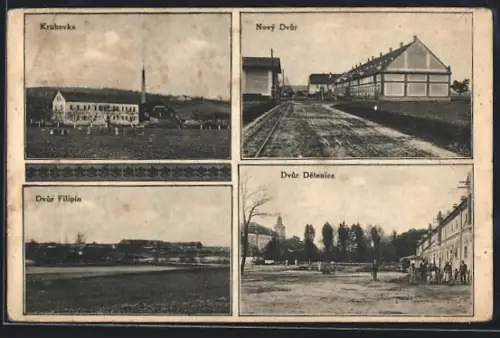 AK Dvur Filipin, Panorama, Nový Dvur, Dvur Detenice
