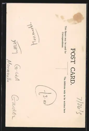 AK Monmouth, Zwei Arbeiter mit Spaten