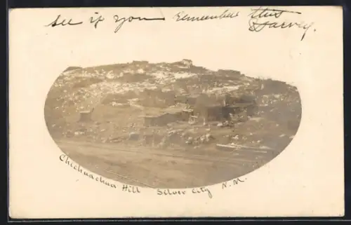 AK Silvercity, NM, Chichuachua Hill, Bergbau