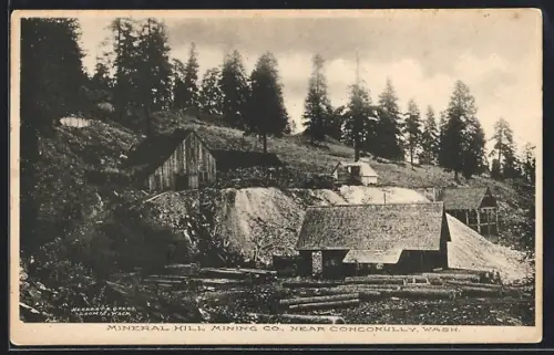 AK Conconully, WA, Mineral Hill Mining Co., Bergbau