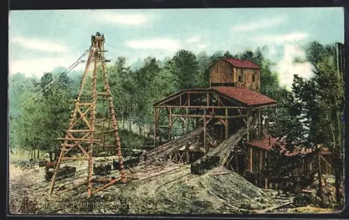 AK Elberton, GA, Crushing Plant, Bergbau