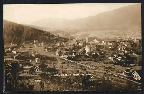 AK Kellog, ID, Panorama from the East