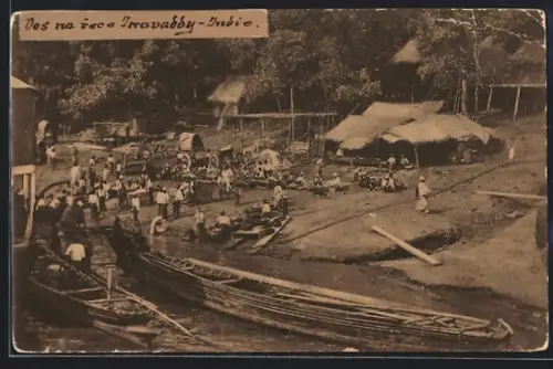 AK Rangoon, Ves na rec e Irravaddy