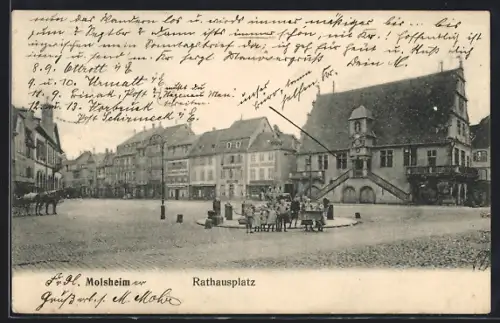 AK Molsheim, Rathausplatz