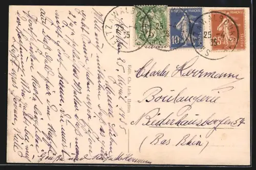 AK Hatten /Bas-Rhin, Mairie