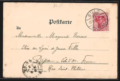 AK Sulz u. Wald, Totalansicht mit Kirche