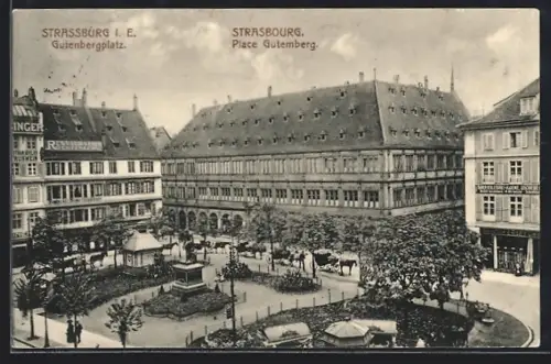 AK Strasbourg, Place Gutemberg