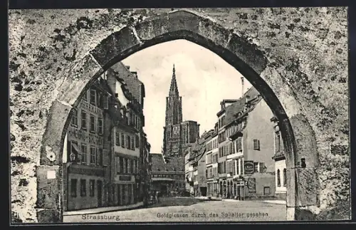 AK Strasbourg, Rue d`Or, Porte de l`Hôpital