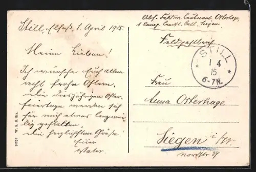 AK Still i. E., Blindenanstalt