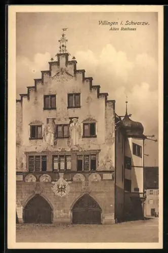 AK Villingen i. Schwarzw., Altes Rathaus