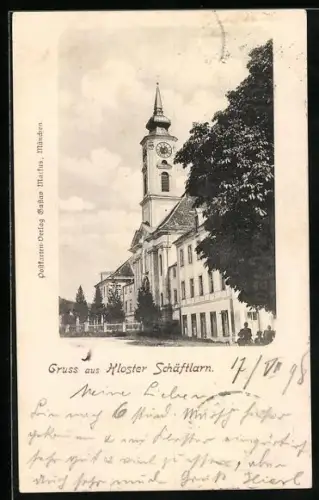 AK Schäftlarn, Kloster Schäftlarn