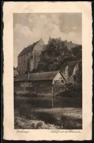 AK Eschwege, Schloss von der Werraseite
