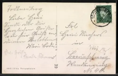 AK Todtnauberg /Bad. Schwarzwald, Ortsansicht