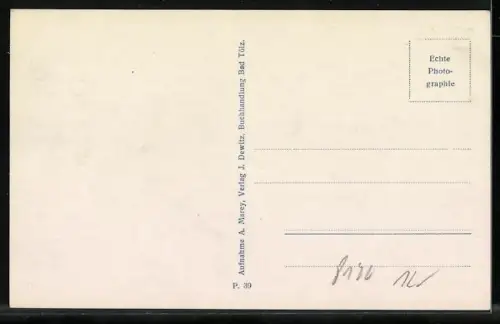 AK Bad Tölz, Marktstrasse mit Denkmal