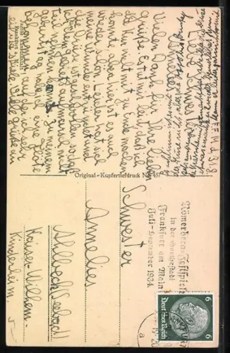 AK Alt-Frankfurt, Gasthaus Altdeutsche Bierstube am Römer-Eck