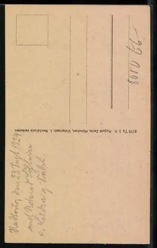 AK Freising, Domberg mit Knaben- und Klerikalseminar, Lyzeum, Domkirche, Krypta