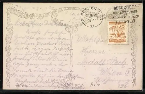 AK Wien, Prater, Lusthaus Freudenau, Café-Restaurant Jungwirth & Bolberitz