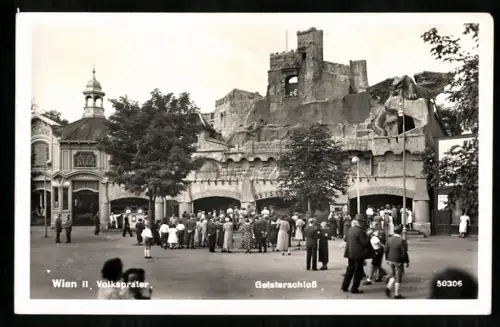 AK Wien, Volksprater, Geisterschloss