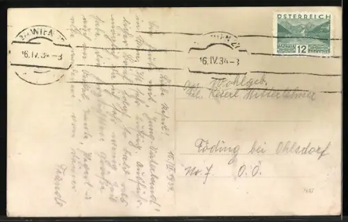 AK Wien, Wiener Prater, Geisterschloss