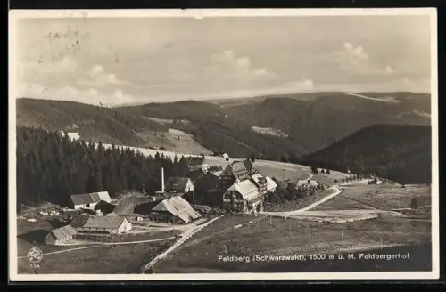 AK Feldberg /Schwarzwald, Blick auf das Anwesen Feldbergerhof