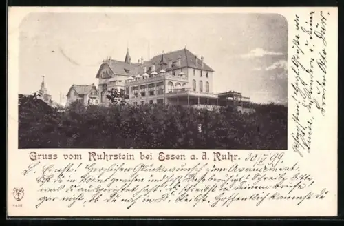 AK Essen, Blick zum Ruhrstein