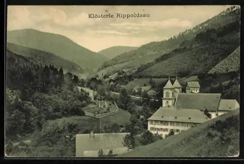 AK Bad Rippoldsau, Blick auf das Klösterle