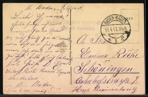 AK Bad Rippoldsau, Blick auf das Klösterle