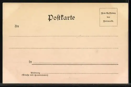 AK Mainz, Grossherzogliches Schloss und Kurfürstliches Palais