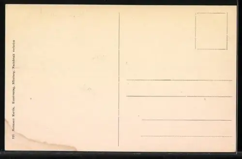 AK Nürnberg, Albrecht Dürer-Haus mit Strassenpartie