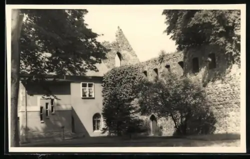 Foto-AK Zehdenick, Klosterruine