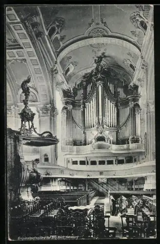 AK Hamburg, Grosse Orgel der Michaeliskirche