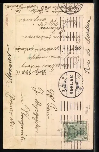 AK Godnych Imienem, Harfe und Adler