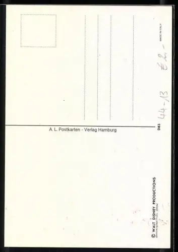 AK Minnie Maus und Daisy Duck am Strand