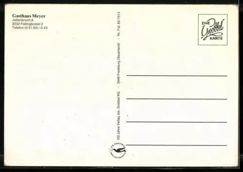 AK Fallingbostel, Gasthaus Meyer am Jettebruch 8