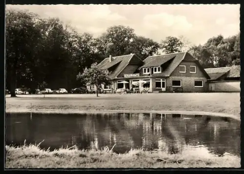 AK Hünzingen ü. Walsrode, Restaurant Forellenhof Hünzingen, Bes. Fritz Fuhrhop